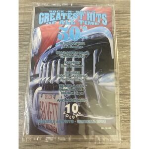 Rock -N- Roll's Greatest Hits Of All Time Late 50's Vol 10 Cassette Tape Sealed